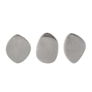Haakjes aluminium zilver Ferri - set van 3 van Bloomingville, vanuit een aanvullend productaanzicht