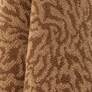 Handdoek katoen bruin Kaysa 70x140cm van Bloomingville, in een gestileerde detailopstelling