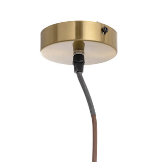 Hanglamp glas grijs Sybia van Bloomingville, vanuit een aanvullend productaanzicht