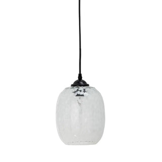 Hanglamp glas wit Gisele 18cm van Bloomingville, duidelijk als hoofdfoto afgebeeld