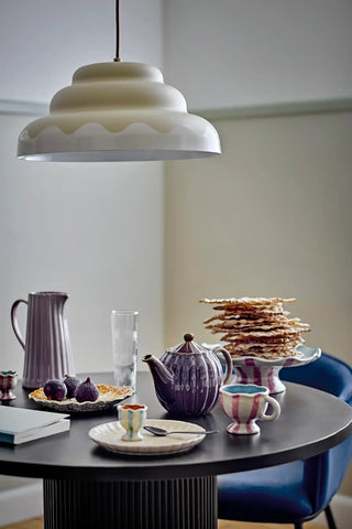 Hanglamp metaal nature Lacya 40cm van Bloomingville, toegepast in een sfeervolle interieursetting