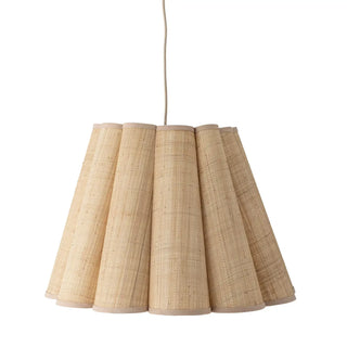 Hanglamp raffia naturel Sille van Bloomingville, duidelijk als hoofdfoto afgebeeld