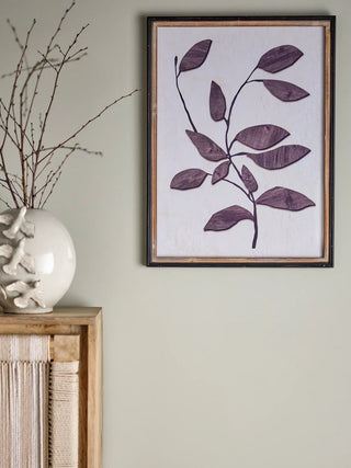 Illustratie met lijst grenenhout beige Lousa 45x60cm van Bloomingville, toegepast in een sfeervolle interieursetting