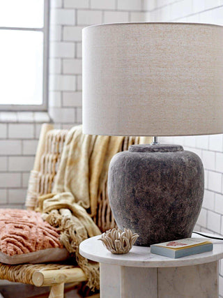 Isabelle table lamp grey - Het Adres