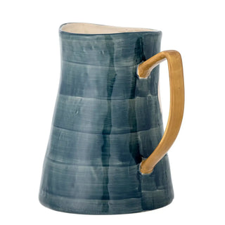Kan aardewerk blauw Feriha 3L van Bloomingville, aan de achterzijde met afwerking zichtbaar