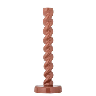 Kandelaar aluminium bruin Diza 30cm van Bloomingville, vanuit een aanvullend productaanzicht