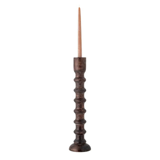 Kandelaar hout bruin Brenda 53cm van Bloomingville, duidelijk als hoofdfoto afgebeeld