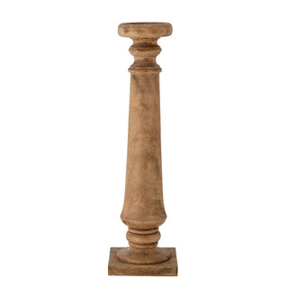 Kandelaar mango hout naturel Noore 46cm van Bloomingville, duidelijk als hoofdfoto afgebeeld