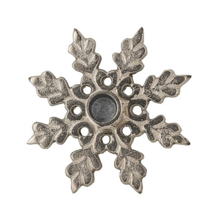 Kandelaar metaal zilver Kashi 13cm van Bloomingville, vanuit een aanvullend productaanzicht