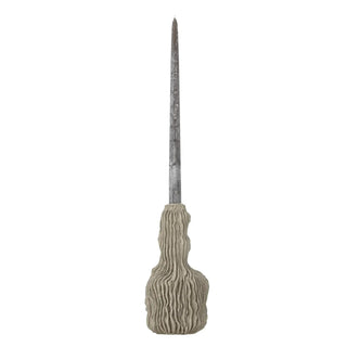 Kandelaar polyresin grijs Briar 24cm van Bloomingville, duidelijk als hoofdfoto afgebeeld