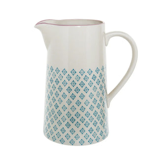 Karaf aardewerk blauw Patrizia 1,5L van Bloomingville, duidelijk als hoofdfoto afgebeeld