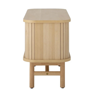 Kast grenen nature Lex 90cm van Bloomingville, van bovenaf met vorm en indeling zichtbaar