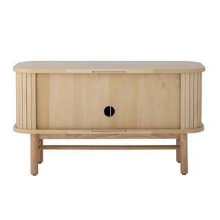 Kast grenen nature Lex 90cm van Bloomingville, met materiaal en structuur van dichtbij zichtbaar