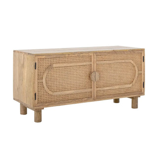 Kast mango naturel Pablo 90cm van Bloomingville, aan de achterzijde met constructie zichtbaar