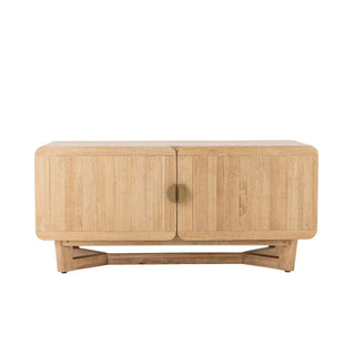 Kast rubberwood naturel Serrone 120cm van Bloomingville, duidelijk als hoofdfoto afgebeeld