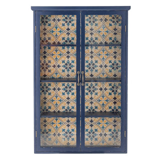 Kast vurenhout blauw Hazem van Bloomingville, duidelijk als hoofdfoto afgebeeld