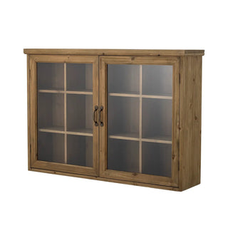 Kast vurenhout nature Ruthie 110cm van Bloomingville, aan de achterzijde met constructie zichtbaar