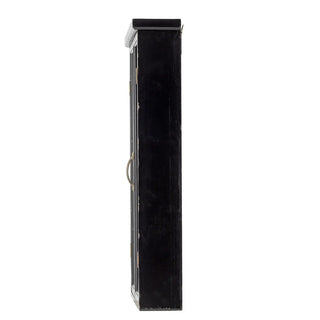 Kast vurenhout zwart Hazem 50x80cm van Bloomingville, met materiaal en structuur van dichtbij zichtbaar