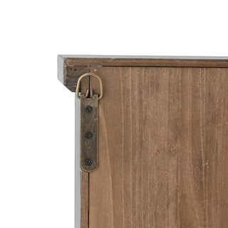 Kast vurenhout zwart Hazem 50x80cm van Bloomingville, met vorm en productdetails duidelijk zichtbaar