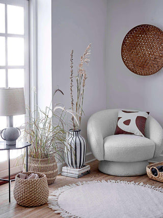 Lampada da tavolo Kean grigio terracotta - Het Adres