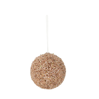 Kerstbal goud Nicolet 9cm van Bloomingville, duidelijk als hoofdfoto afgebeeld
