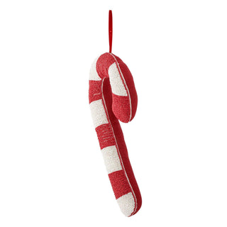 Kerstornament rood kunai 43cm van Bloomingville, vanuit een aanvullend productaanzicht