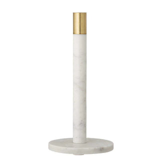 Kitchen roll holder Emira white marble - Het Adres