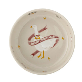 Kom aardewerk rood Mary 16cm - 4 stuks van Bloomingville, van dichtbij met materiaal en afwerking zichtbaar