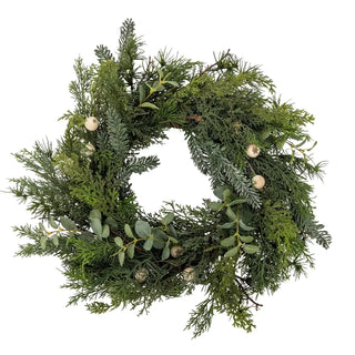 Krans Pine groen 65cm van Bloomingville, duidelijk als hoofdfoto afgebeeld
