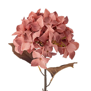 Kunstbloem hortensia roze 65 cm van Bloomingville, duidelijk als hoofdfoto afgebeeld