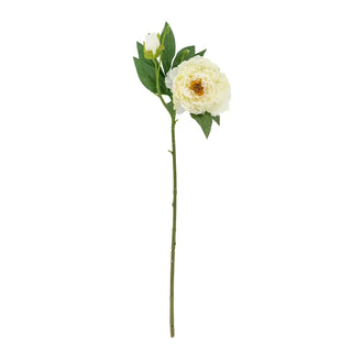 Kunstbloem pioenroos wit 62cm van Bloomingville, duidelijk als hoofdfoto afgebeeld