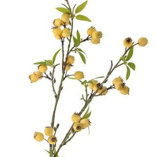 Kunsttak bloesem geel Hawthorn 84 cm van Bloomingville, duidelijk als hoofdfoto afgebeeld