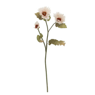Kunsttak Chrysanten wit 96cm van Bloomingville, duidelijk als hoofdfoto afgebeeld