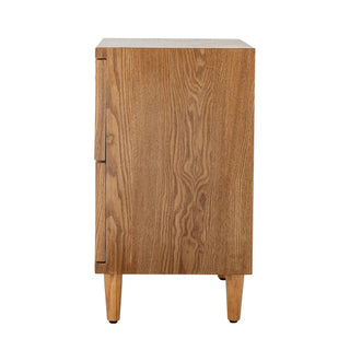 Ladekast mdf bruin Vester 61cm van Bloomingville, van bovenaf met vorm en indeling zichtbaar
