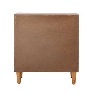 Ladekast mdf bruin Vester 61cm van Bloomingville, met stof en structuur van dichtbij zichtbaar