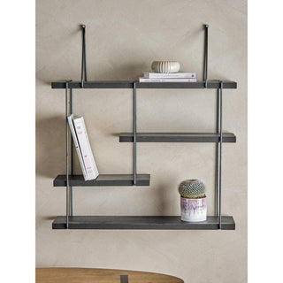 Lewis Wandregal schwarz 65cm - Het Adres