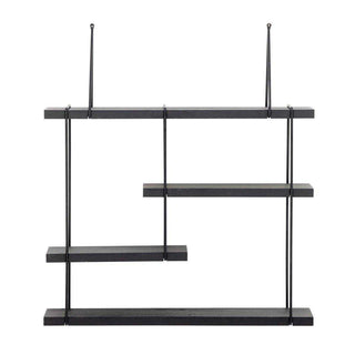 Lewis Wandregal schwarz 65cm - Het Adres