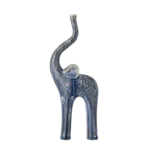 Longuro ornament blue 23cm - Het Adres