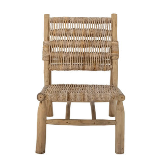 Lounge chair teak nature Ruthy van Bloomingville, duidelijk als hoofdfoto afgebeeld