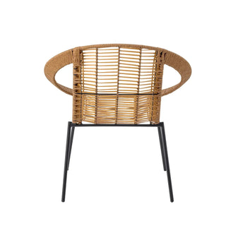 Lounge set naturel Dudine van Bloomingville, vanuit een aanvullend productaanzicht