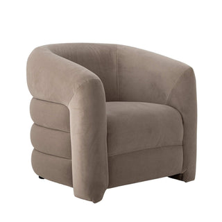 Loungefauteuil grijs Joel van Bloomingville, vanuit een aanvullend productaanzicht
