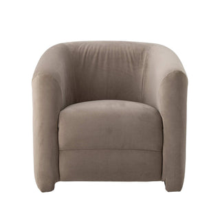 Loungefauteuil grijs Joel van Bloomingville, met materiaal en structuur van dichtbij zichtbaar
