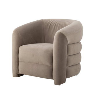 Loungefauteuil grijs Joel van Bloomingville, duidelijk als hoofdfoto afgebeeld
