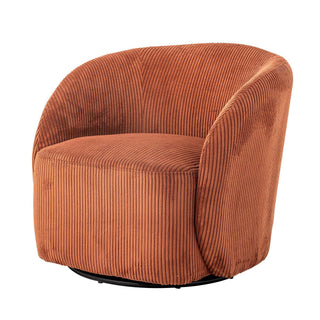 Loungefauteuil polyester oranje Pradi van Bloomingville, duidelijk als hoofdfoto afgebeeld