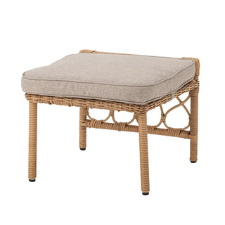 Loungefauteuil polyrattan nature Belluce van Bloomingville, met aandacht voor materiaal en afwerking