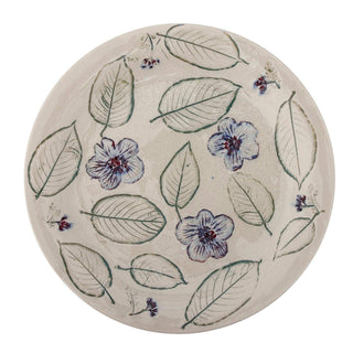 Bovenaanzicht van het Marlem dienblad met botanisch motief