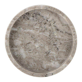 Marmor-Tablett Ivette braun 20cm - Het Adres