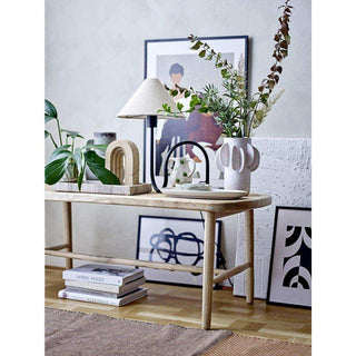Marmor-Tablett Majsa braun 38x18cm - Het Adres