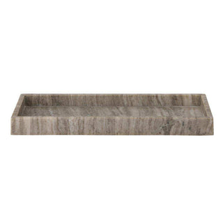 Bandeja de mármol Majsa marrón 38x18cm - Het Adres