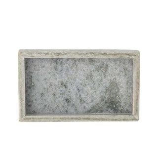 Marmor-Tablett Majsa grün 17x10cm - Het Adres